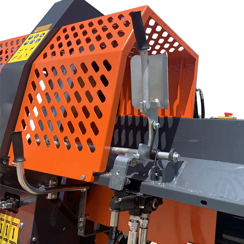 2025Nova máquina florestal processador de lenha movido a gasolina e cortador de árvores com serra automática