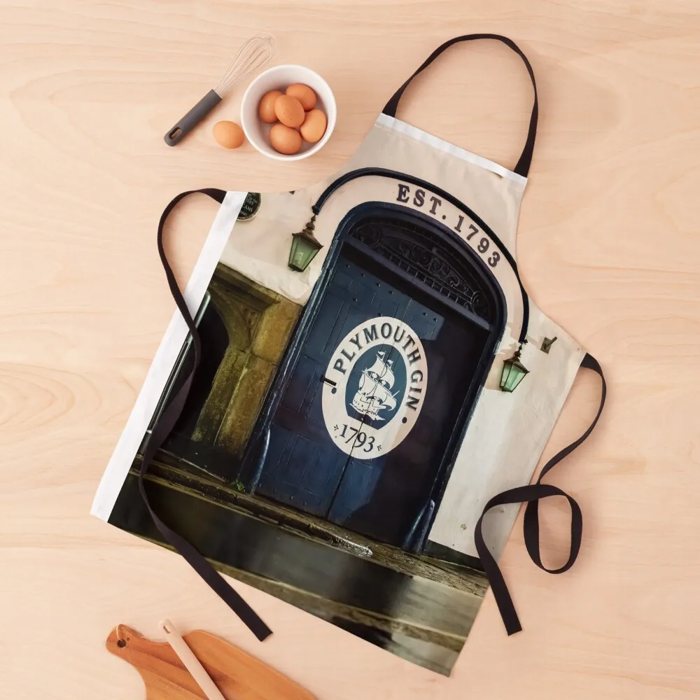 

Plymouth Gin, The Barbican Apron with personal logo Cute Kitchen Accessories Bib For Kitchen Kitchen For Man Apron
