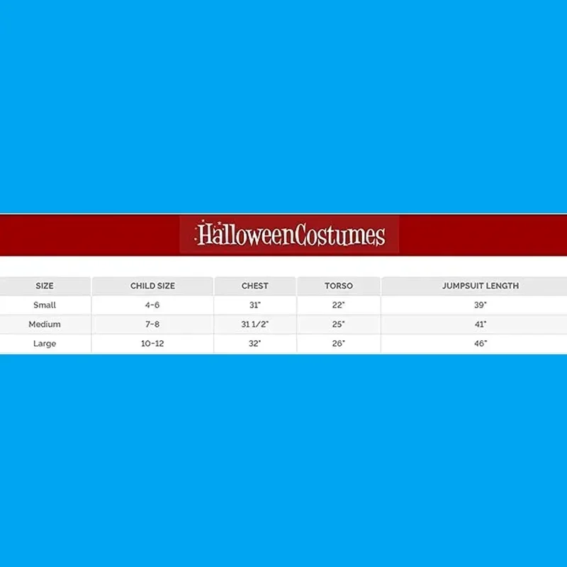 EE01 Anime Hooded Suit Child Game Cosplay Costume Halloween Mustache Dress Up Costume Playing Child Holiday Costume with GloIo0！