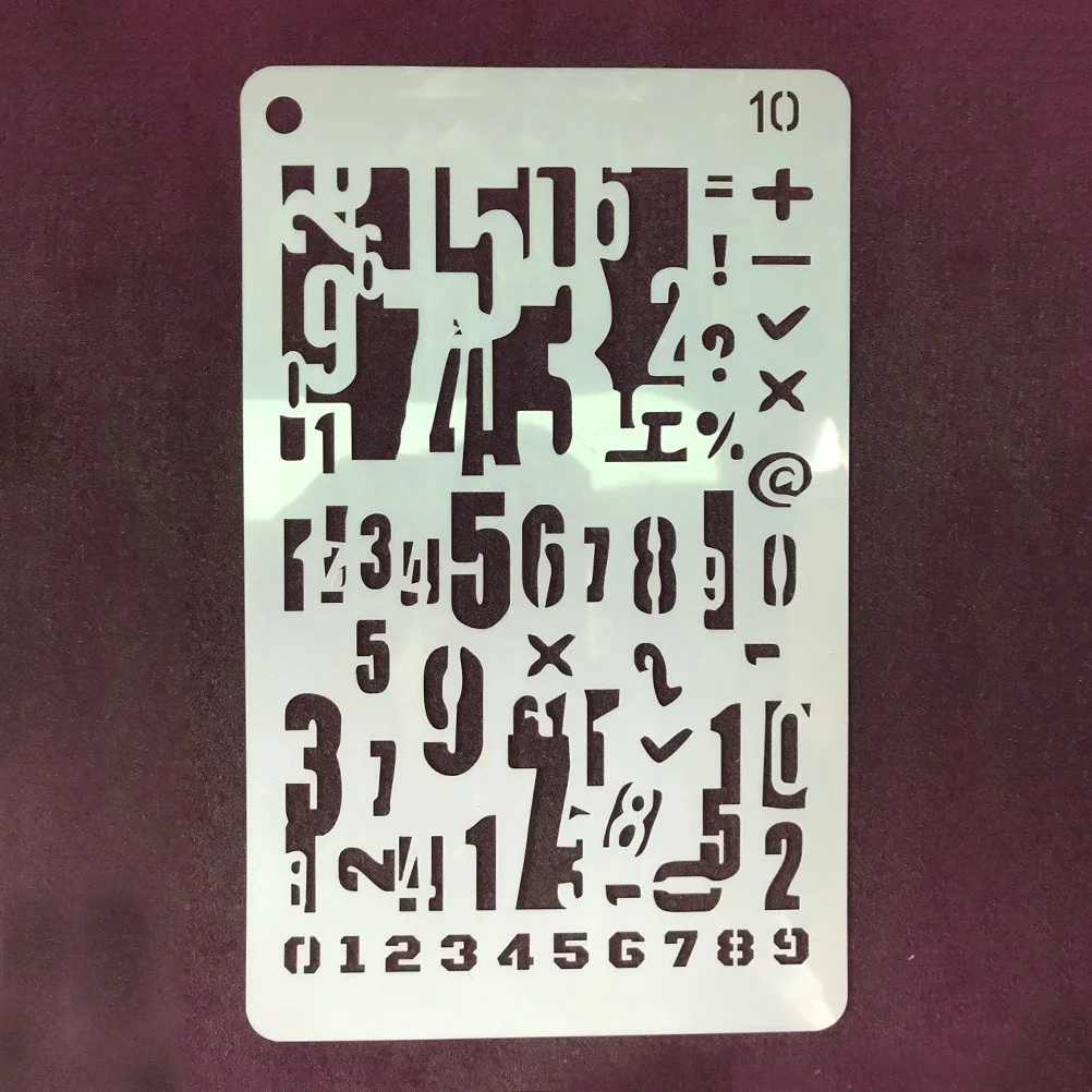 

Letter Stencils Drawing Templates Alphabet Painting Stencils For School Projects Crafts Art Supplies Waterproof Washable