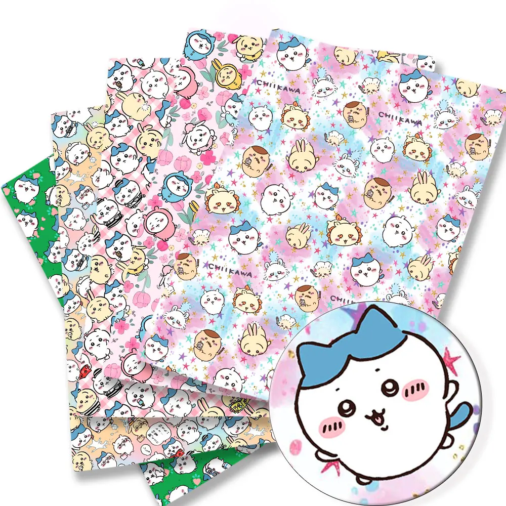 Polyester cotton Cartoon Fabric 140*50cm Handmade Sewing Patchwork Quilting Baby Dress Home Sheet Printed Fabric Sewing Kids