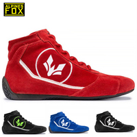 High Quality Unisex Karting Shoes Car Motorcycle Racing Club Exercise Shoes Waterproof Go Karting Boots FIA Approved 36-46