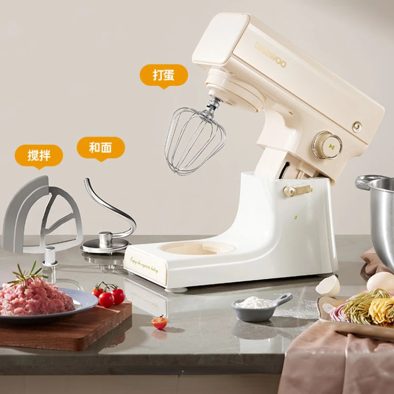 220V Stand Mixer Flour-Mixing Machine Automatic Dough Mixer Multi-Function Cream Mixing All-in-One Machine Robot Cucina