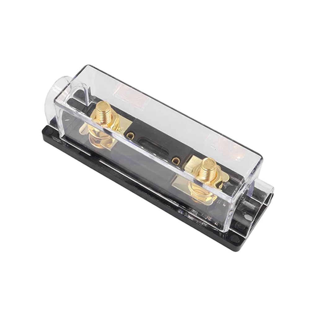 Durable Alloy And Brass-copper Anl Fuse Holder For Automotive Protection Alloy And Brass-copper transparent 100A