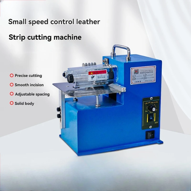 

Mini Leather Slitting Machine Mini Foot Adjustable Speed Circular Knife Slitting Machine Automatic Leather Slitting Machine