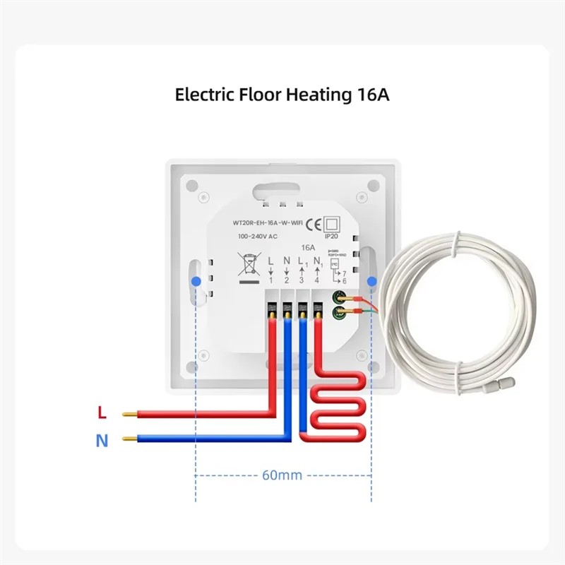 

GROCE-Tuya Wi-Fi Smart Knob Термостат Контроллер температуры