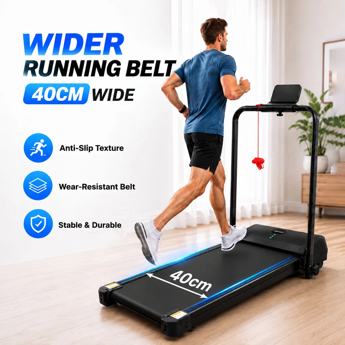 OEMODM Treadmill Walking Pad Brushless Motor 150KG Capacity Custom Logo Foldable Home Fitness Equipment Factory Direct Wholesale