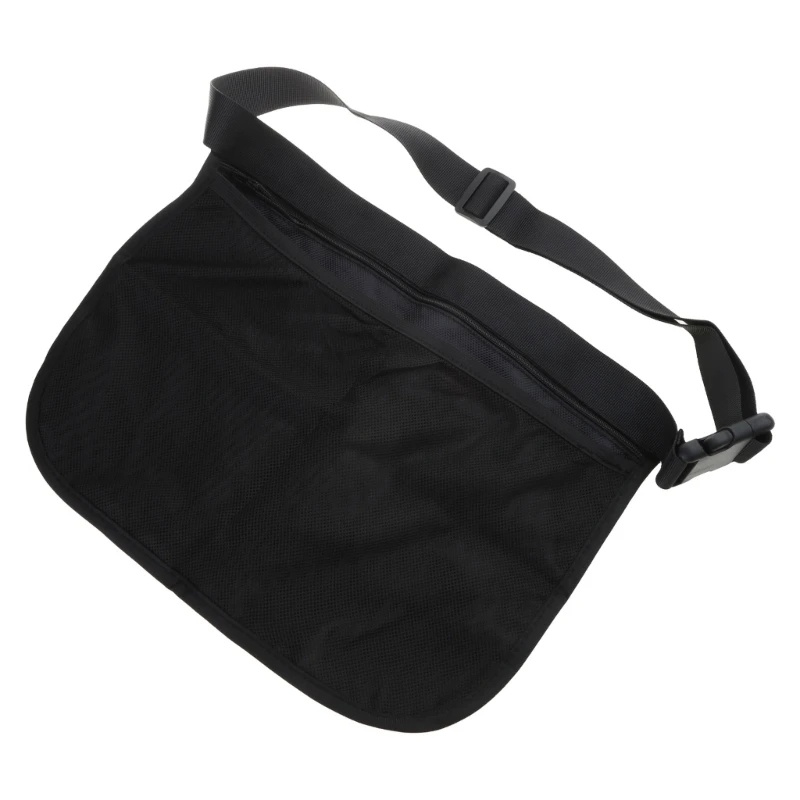 Sac en filet réglable pour adultes et adolescents, support de balle de tennis, poudre de taille d'entraînement, poche de voyage, sac de rangement de grande capacité, sports de plein air