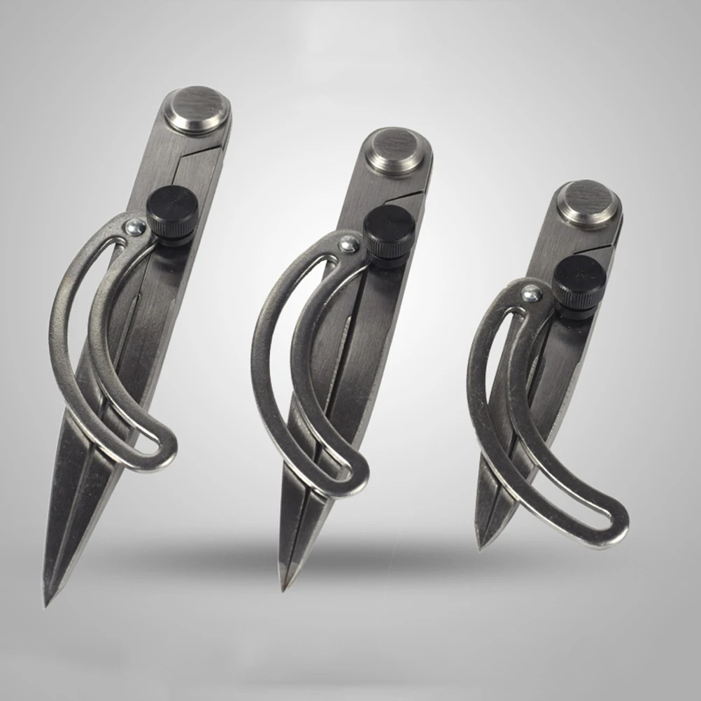 

Spacing Gauge Pliers Divider Tool Carbon Steel Compasses Woodworking Semicircles Marking Scribing Long Life