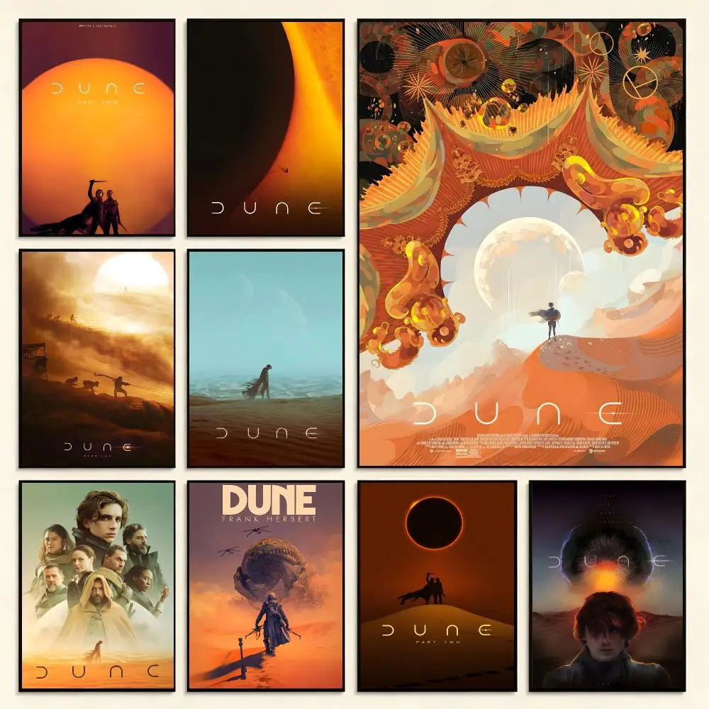 Sci-Fi Film Dune Poster Series Print Unframed Aesthetic Wall Decor Gift Living Room Bedroom