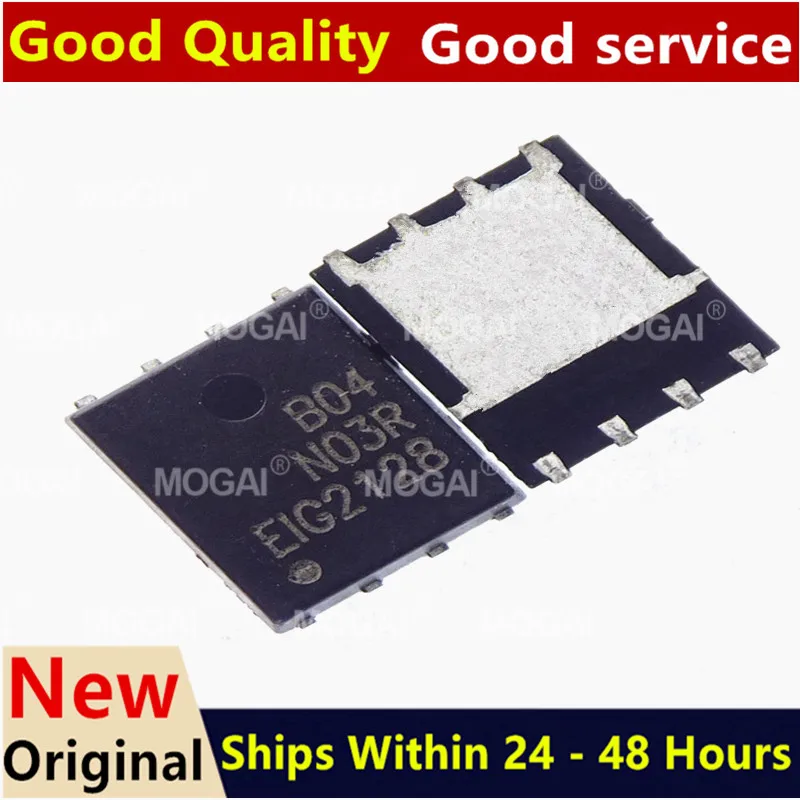 (5piece)100% New EMB04N03HR EMB04N03R EMB04N03H EMB04N03V B04N03R B04N03 QFN-8