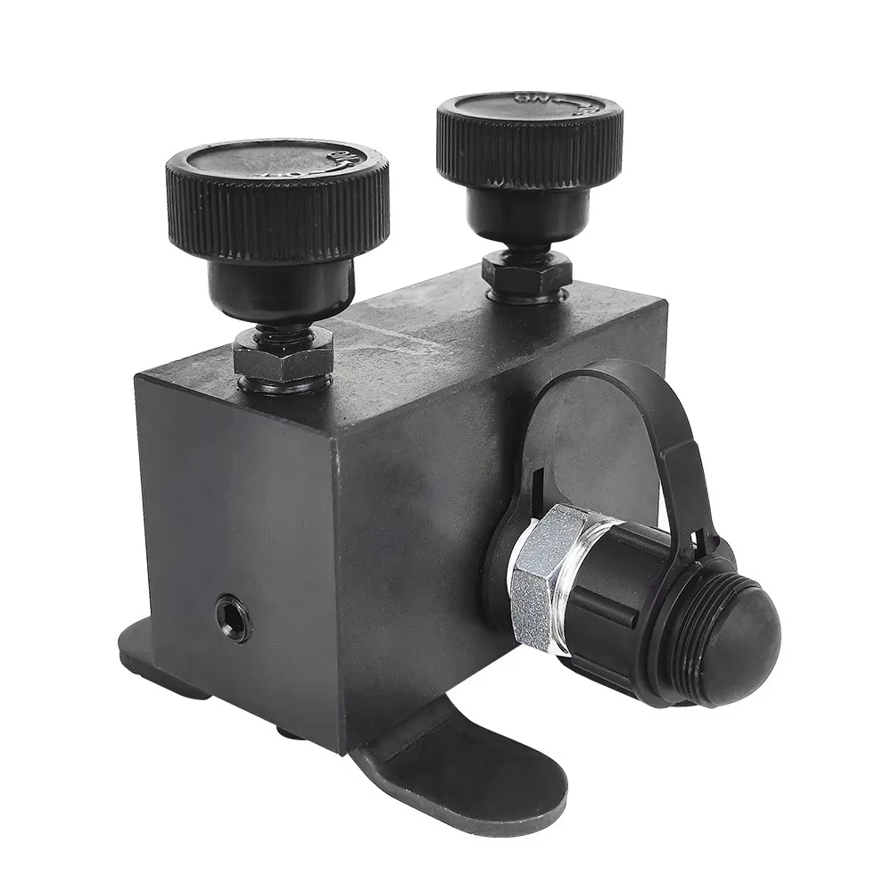 Two Way Manifold Valve ZG 3/8 Male Coupler Distributor Valve