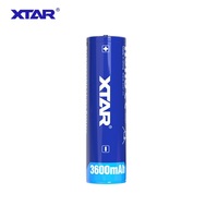 High-capacity XTAR 3600mAh 18650 Rechargeable Li-ion Battery