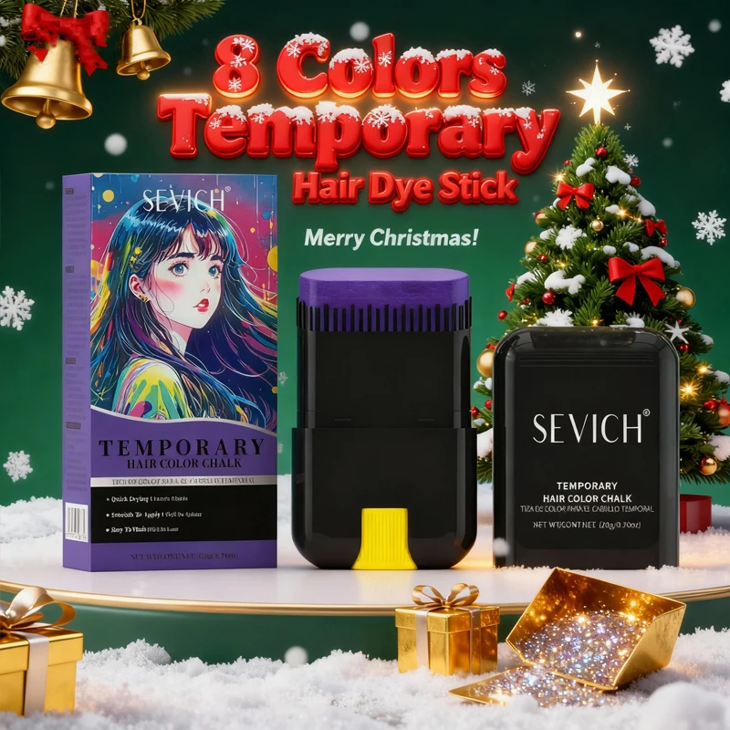 

Рождественские одноразовые краски для волос, фиолетовая временная краска для волос, долговечная меловая палочка для волос, краска для волос, крем для укладки волос