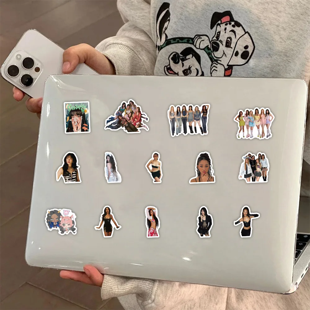 78 قطعة KATSEYE سلسلة جديدة HD Printd ملصق مضاد للمياه ملصقات دفتر DANIELA LARA MANON MEGAN SOPHIA YOONCHE المشجعين الهدايا