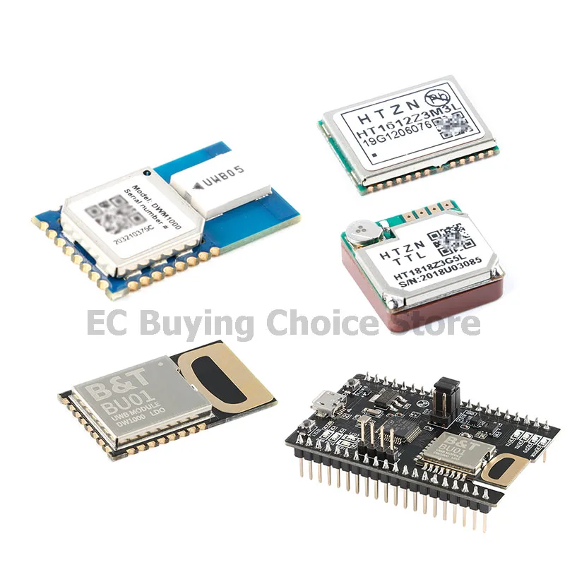 DWM1000 BU01 High Precision UWB Indoor Position Module Ultra Wide Ranging Sensor With Indoor Positioning HT1818Z3G5L HT1612Z3M3L
