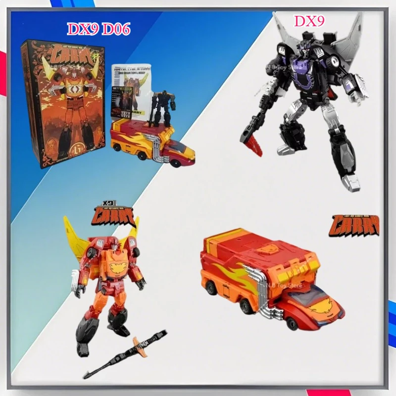 

DX9 D06 Rodimus Prime Parte Trasera Stock Conversion, Original Color in Metallic, Suitable for Coffee-related MP Graphics