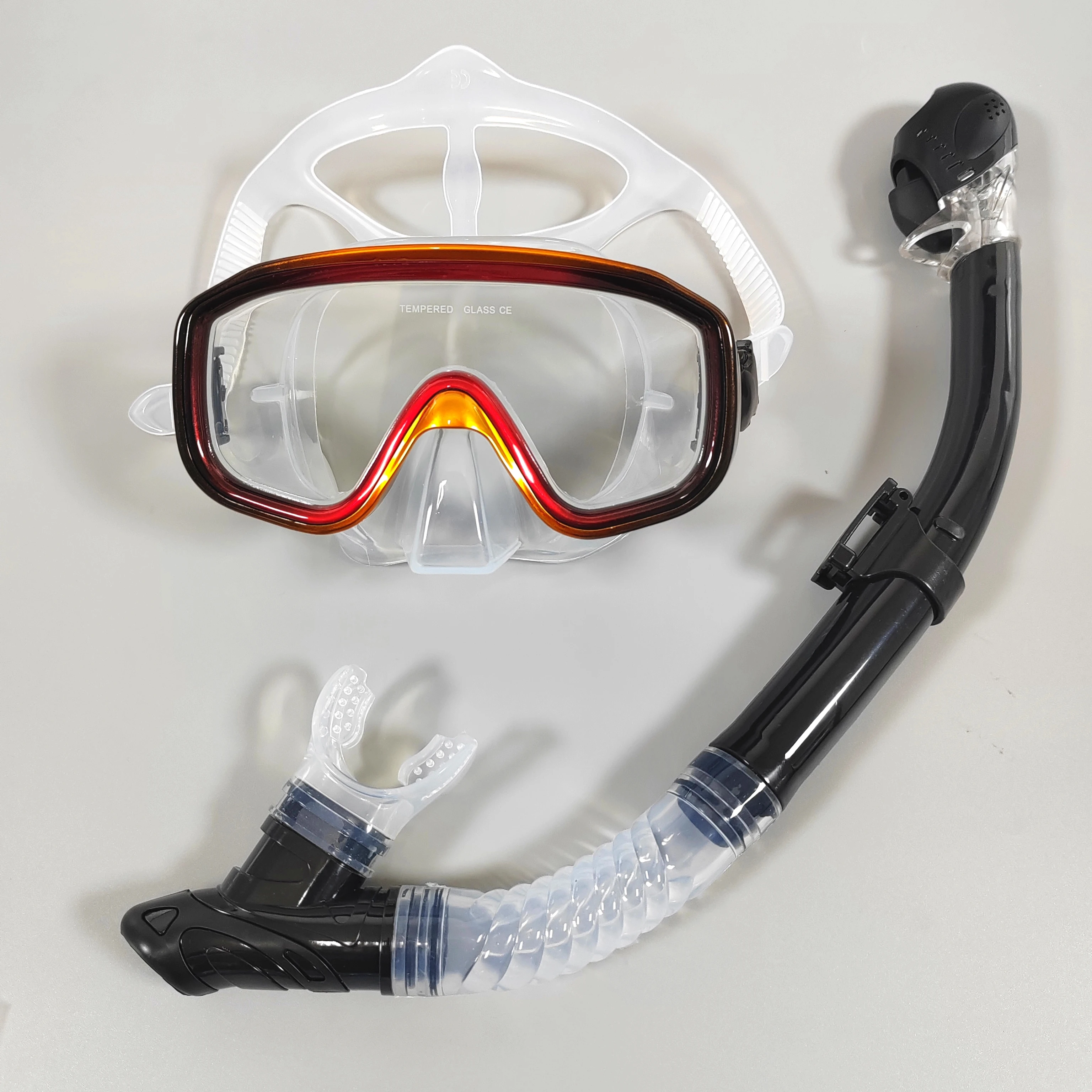 

Diving goggles diving mask snorkeling mask full dry mask factory wholesale