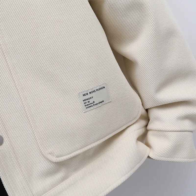 2025 Spring New High Quality Leisure Sports Fashion Versatile Solid Color Jacket Coat