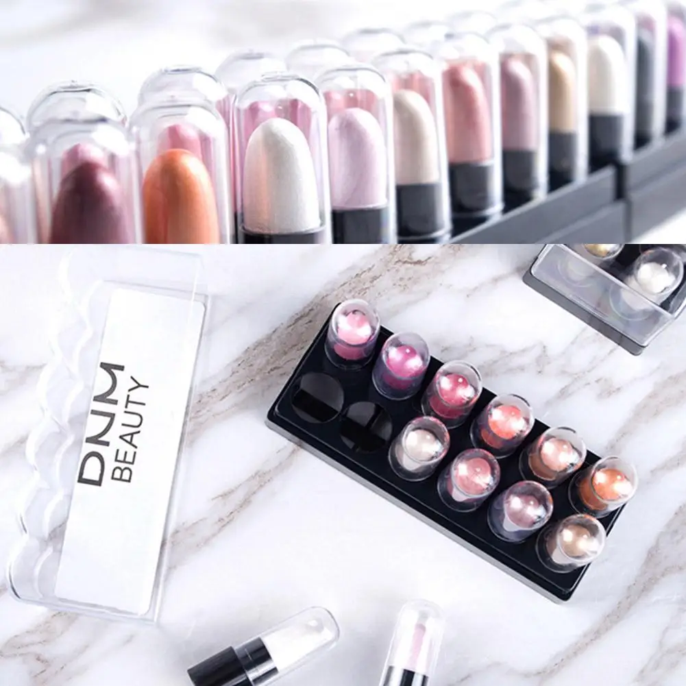 12색 방수 아이섀도우 펜슬 세트-오래 지속되는, 글리터 쉬머 아이섀도우 펜(하이라이터 스틱 포함)-완벽한 눈 화장