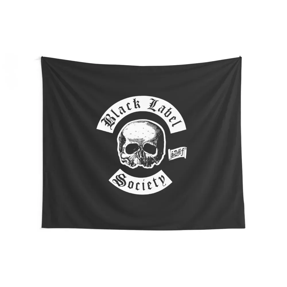 Black Label Society Band Tapestry Decorations For Room Carpet Wall Aesthetic Room Decorations Decoration Room Tapestry