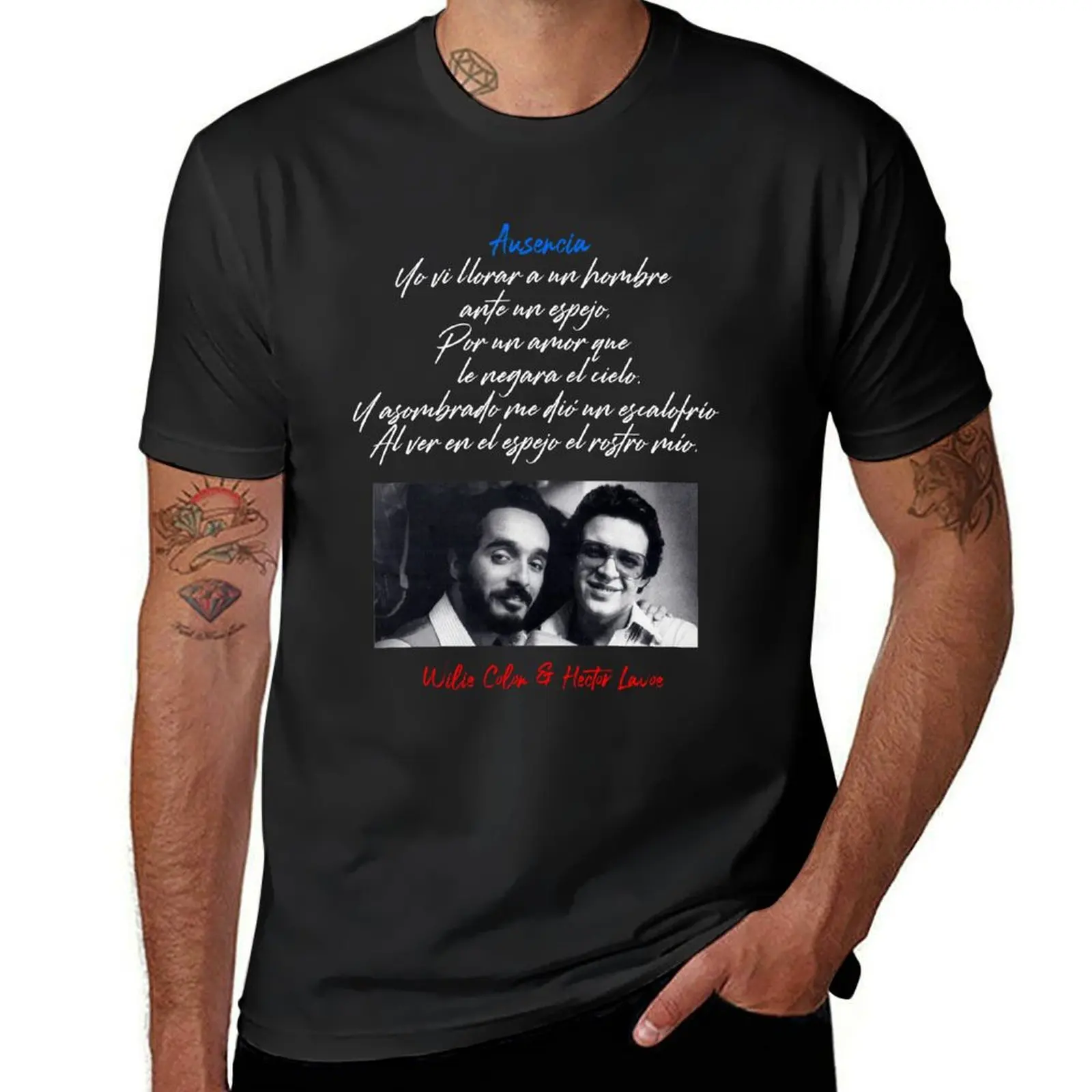 

Willie Colon, Hector Lavoe - Ausencia T-Shirt animal prinfor boys new edition customs design your own t shirts for men