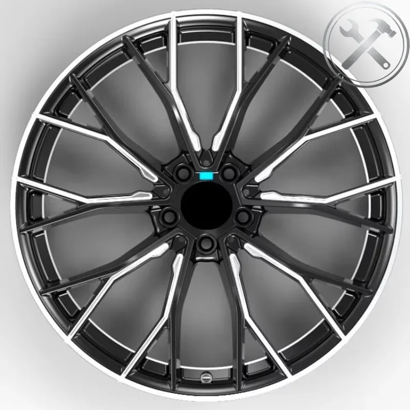 

24 Inch 6 Hole Forged Alloy Wheel Rims 5x110 Universal Sport Auto Modification Parts