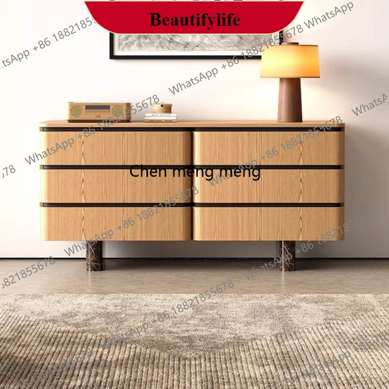 

Средневековый шестисекционный шкаф-комод, для хранения в гостиной, пристенный, для столовой, цвета натурального дерева.