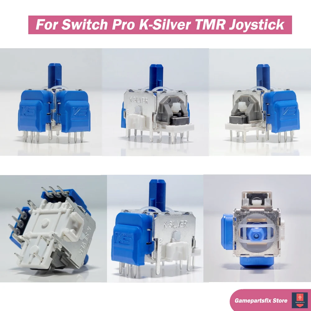 K-SILVER JS13 PRO + Joystick TMR para Switch Pro PS5 PS4 Xbox Series ...