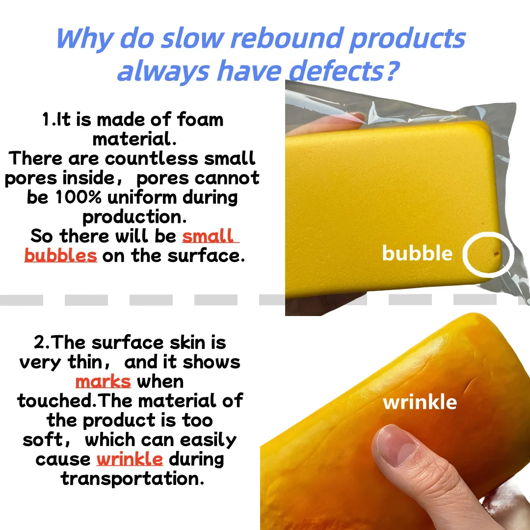 Squishy Simulated Long Bread Squeeze Toy Stress Relief Slow Rising Sensory Fidget Toys for Anxiety ADHD Adults Squeeze Toys image 3