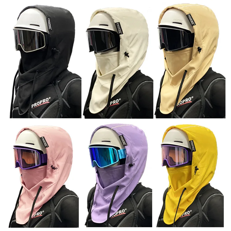 

PROPRO термофлисовая лыжная маска, полнолицевые покрытия для головы, шарфы с капюшоном для сноуборда, спорт на открытом воздухе, защита от холода, флисовые шапки