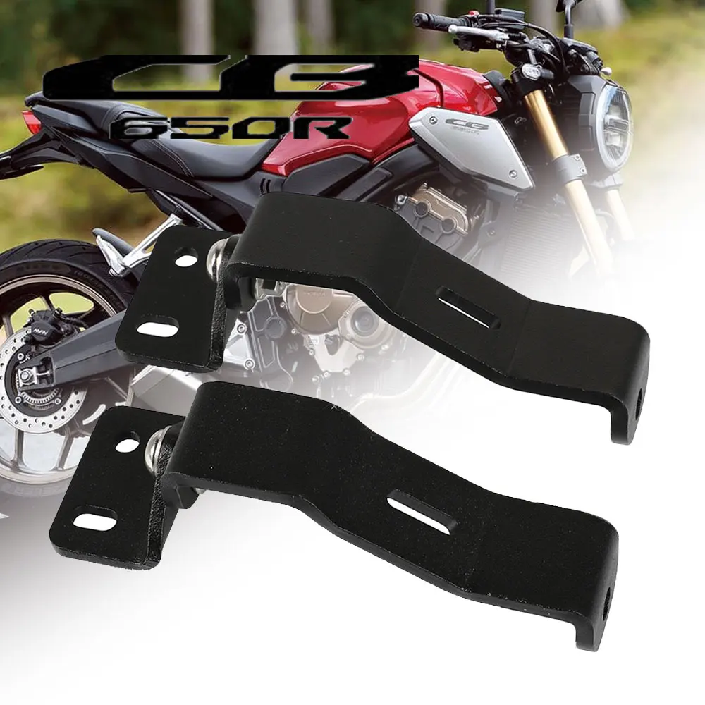 

For Honda CB650R CB 650R CB650 R 2019 2020 2021 Motorcycle CB650R Accessories Fog lamp Spotlight Bracket Holder Spot Light Mount