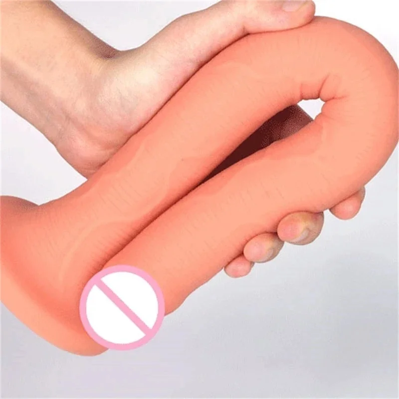 New Hollow Enema Toy Spray Long Penis with Suction Cup G-spot Stimulation Anal Expander Prostatic Massage Sex Toys for Woman Man