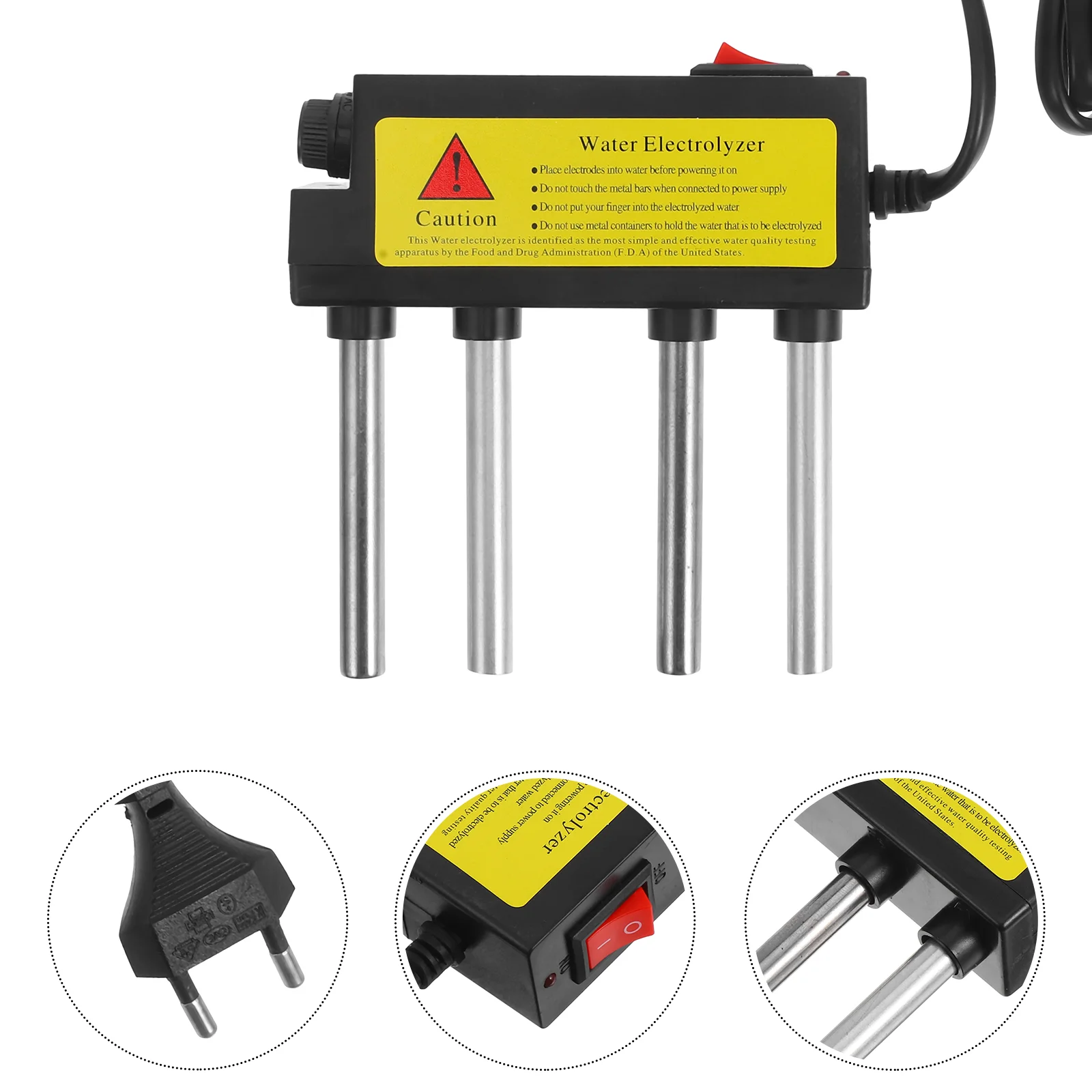 Electrolysis Water Meter Testing Electrolyzer Quality Tester for Drinking Abs Device