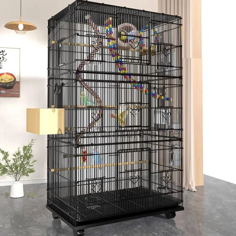 

Parrot Metal Bird Cage Perches Accessories Lovebird Pigeons Bird House Outdoor Parakeet Maisons Et Habitats Outdoor Garden Hut