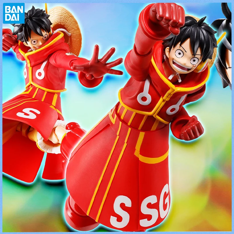 

BANDAI SPIRITS ONE PIECE SHF Chopper Luffy Egghead Anime figure Movable toy Anime Peripheral Action Figures Doll for Collectors