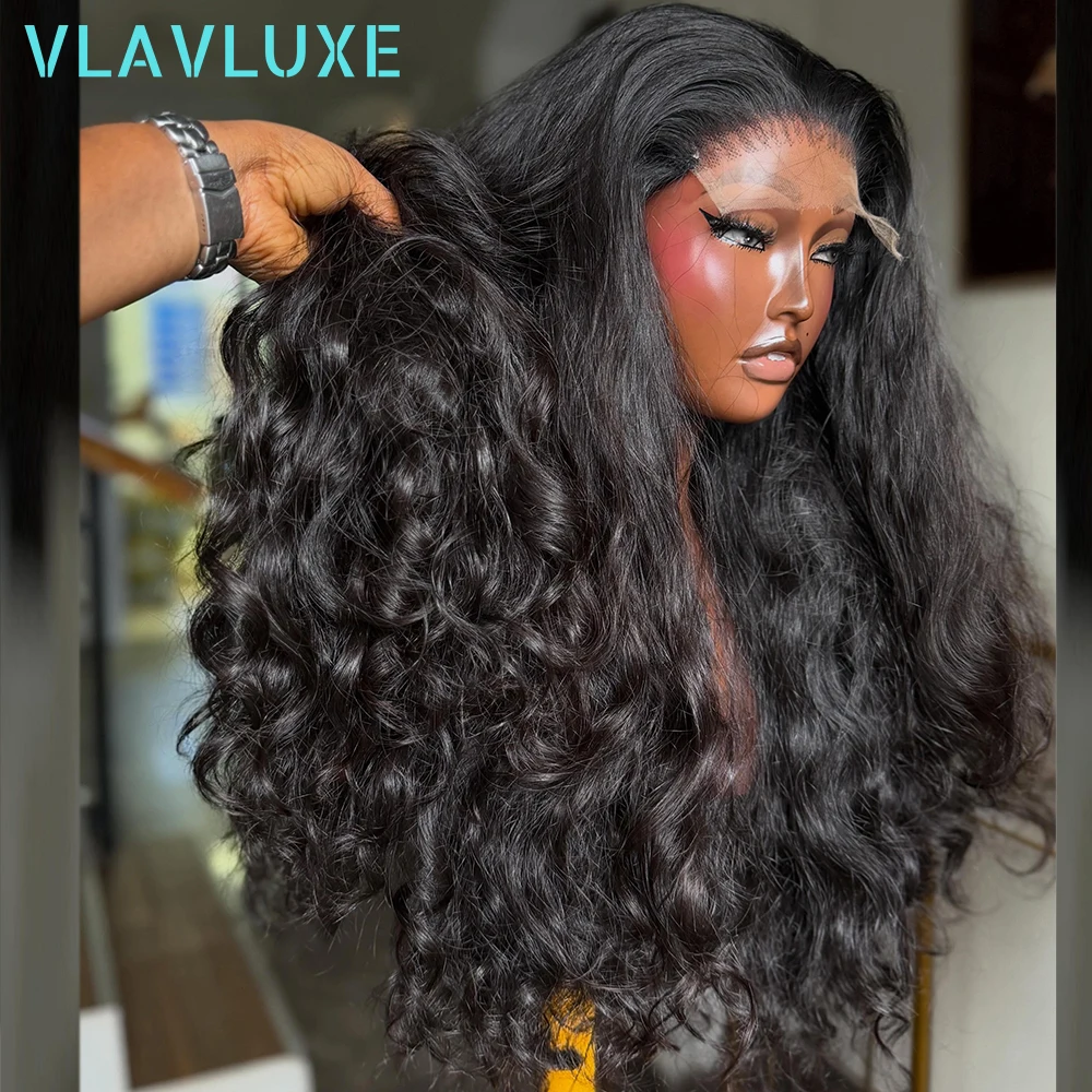 HD Transparent Lace Front Glueless Wig 100% Human Hair Wave Pre Plucked 13x6 4x4 HD Lace Frontal Wigs 36 Inches Wear And Go Wigs
