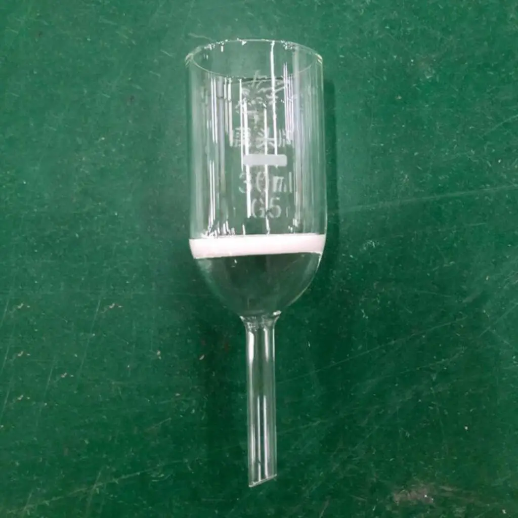 Sintered Glass Buchner Funnel 35ml Acid Resistant Vacuum Sand Core Filter for Lab Equipment