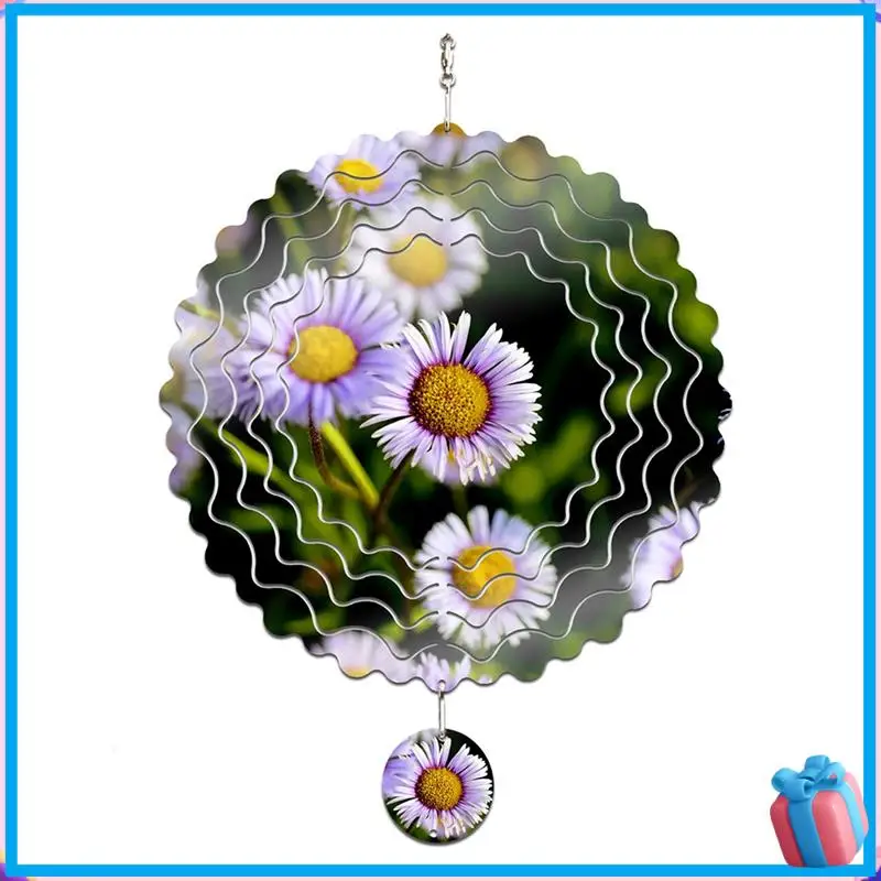 

Discount 6 PCS Sublimation Wind Spinner Blanks 3D Wind Spinners For Outdoor Garden Decoration C-8 Inch