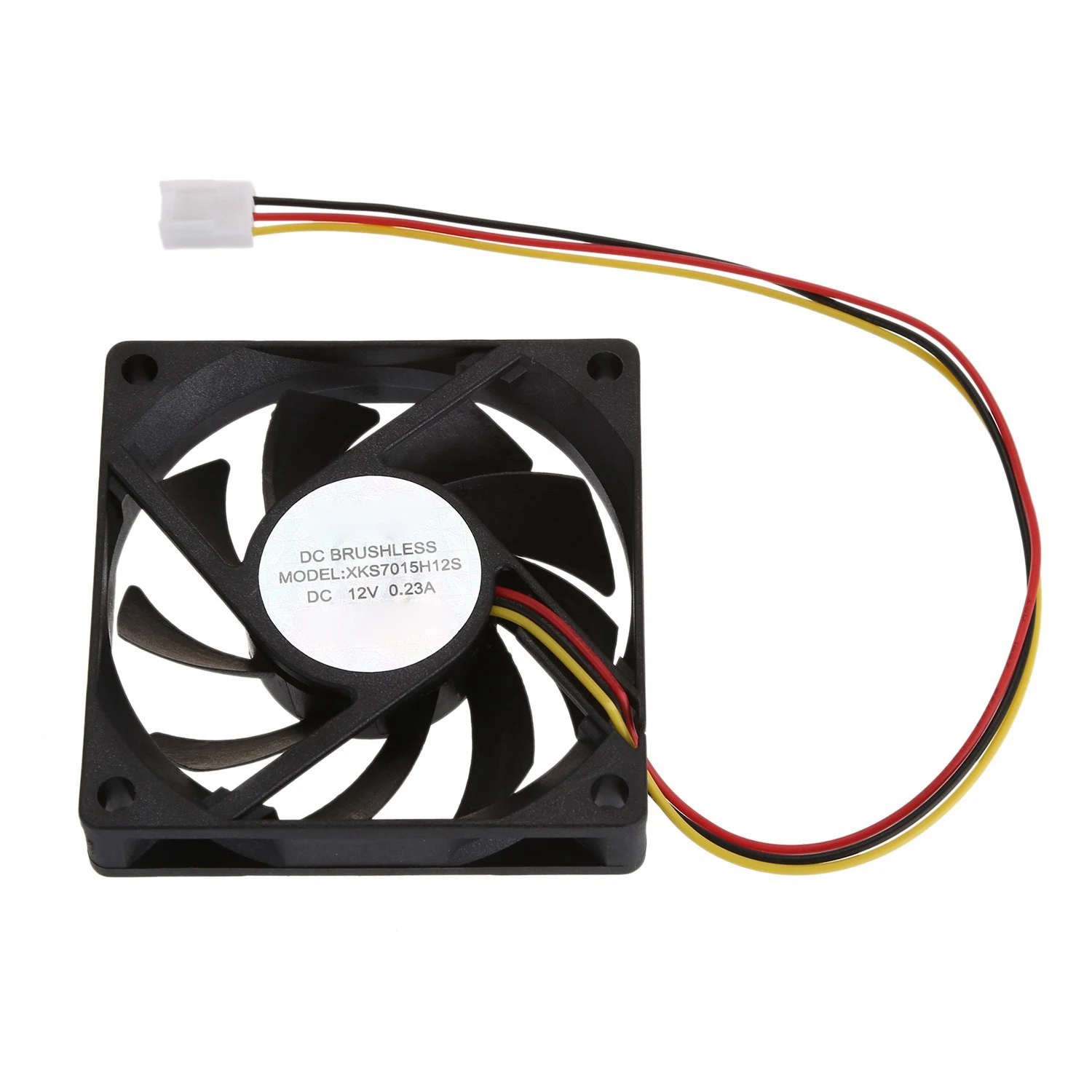 Internal 12V 3 Pin CPU Fan Cooler Fan for PC 70x70x15mm