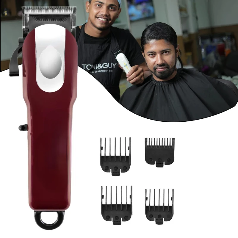 2024 cordless hair trimmer for men grooming professional  hair clipper beard hair cutting machine edge outline