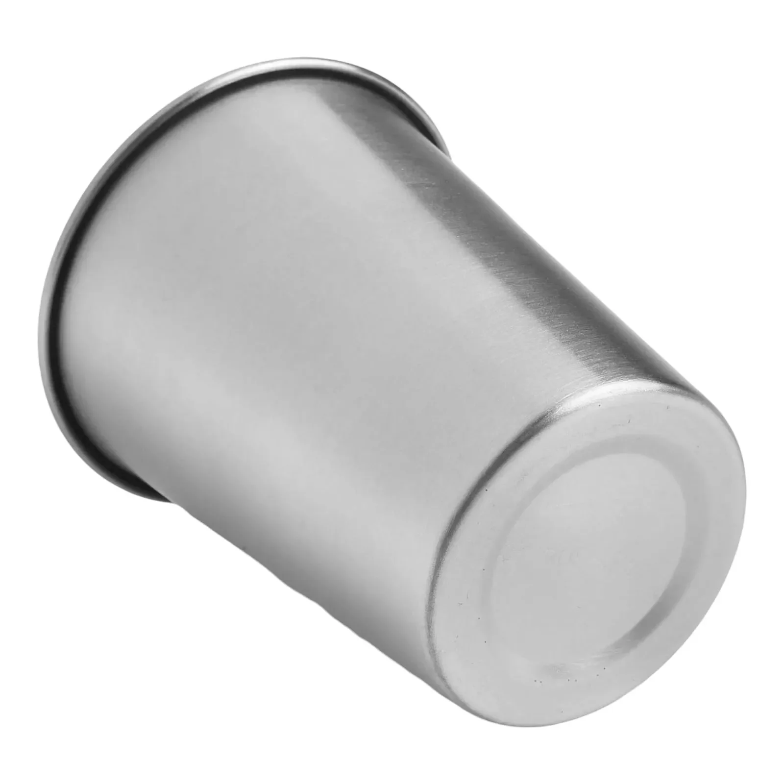Convenient Stackable Design Set of Ten Lightweight Stainless Steel Mugs with a Generous Capacity of 350ML Each