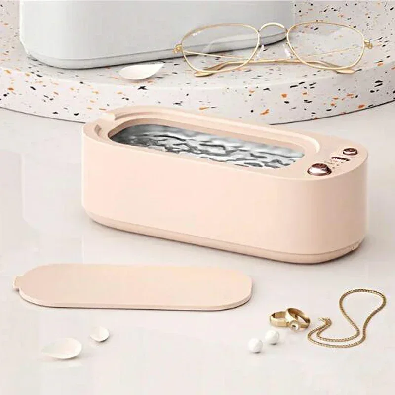 1pc-Ultrasonic Glasses Cleaner – Super Sonic Cleaning Machine for Sparkling Clear Specs, Fun Freshness & Efficient Cleaning