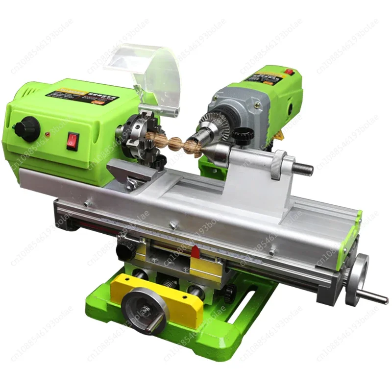 Mini bead lathe grinding and polishing car bead round bead machine mini DIY woodworking small machine tool