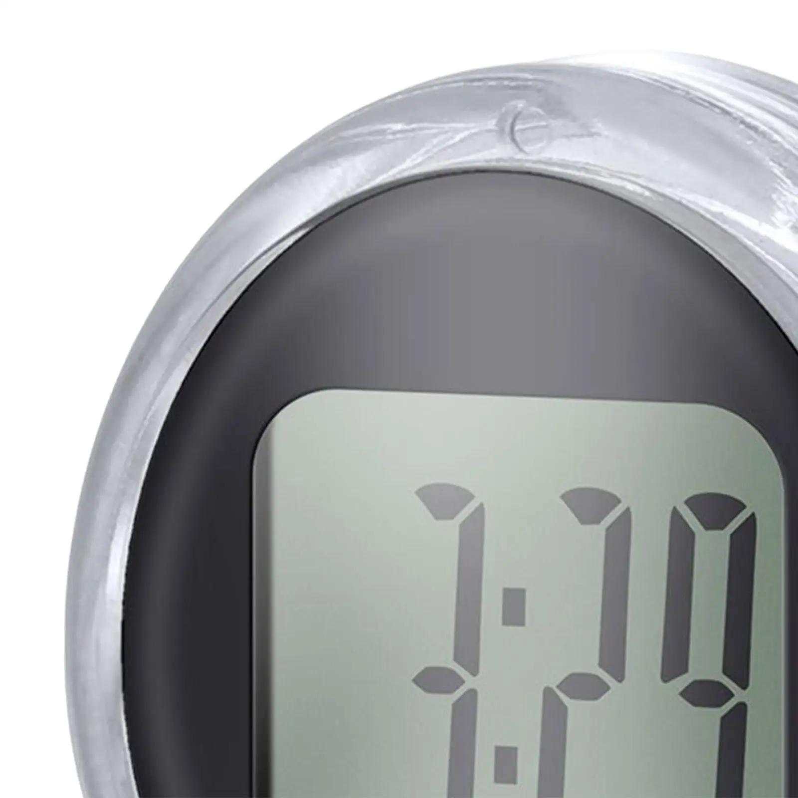 Motorcycle Clock Sticky on Watch Motorcycle Handlebar Clock Waterproof Mini