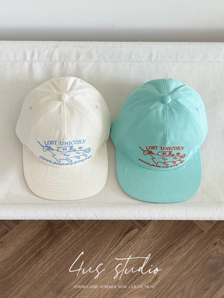 

Niche flat-brimmed cap women's spring and summer new deep top face small baseball cap men