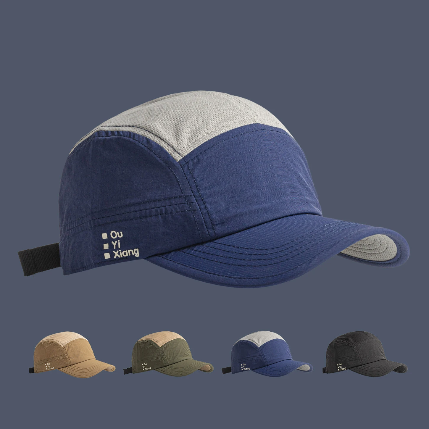 Sommerliche, leichte, schnell trocknende, atmungsaktive Baseballkappe aus Mesh für Paare, geeignet für Outdoor-Aktivitäten und tägliche Vielseitigkeit
