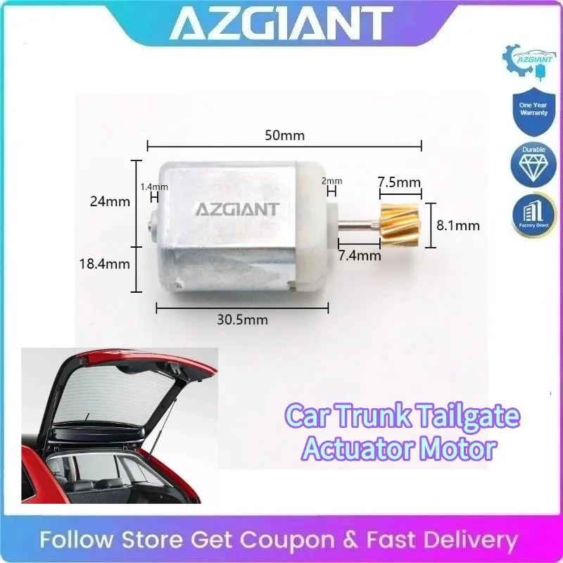 AZGIANT Car Trunk Lock Actuator for 2018-2022 Audi A6 Quattro C8 Power Liftgate Motor Rear Boot Lock Release
