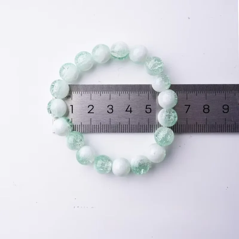Natural Stone Beads Bracelet For Women Men Amethysts Crystal Quartzs Aquamarines Jades Jewelry Agates Elastic Bangle Bracelets