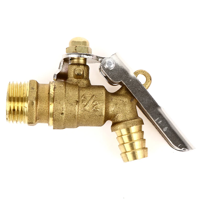 Public Outdoor Metal Brass Faucet DN15 Anti-theft Lockable Water Tap Quick Opening Laundry Washing Watering Mouth Spout Hardware